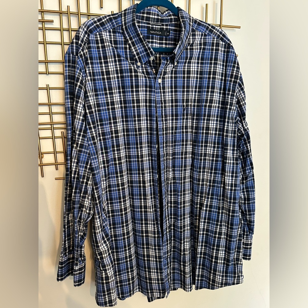 Big and Tall Nautica Button Down